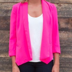 Pink blazer